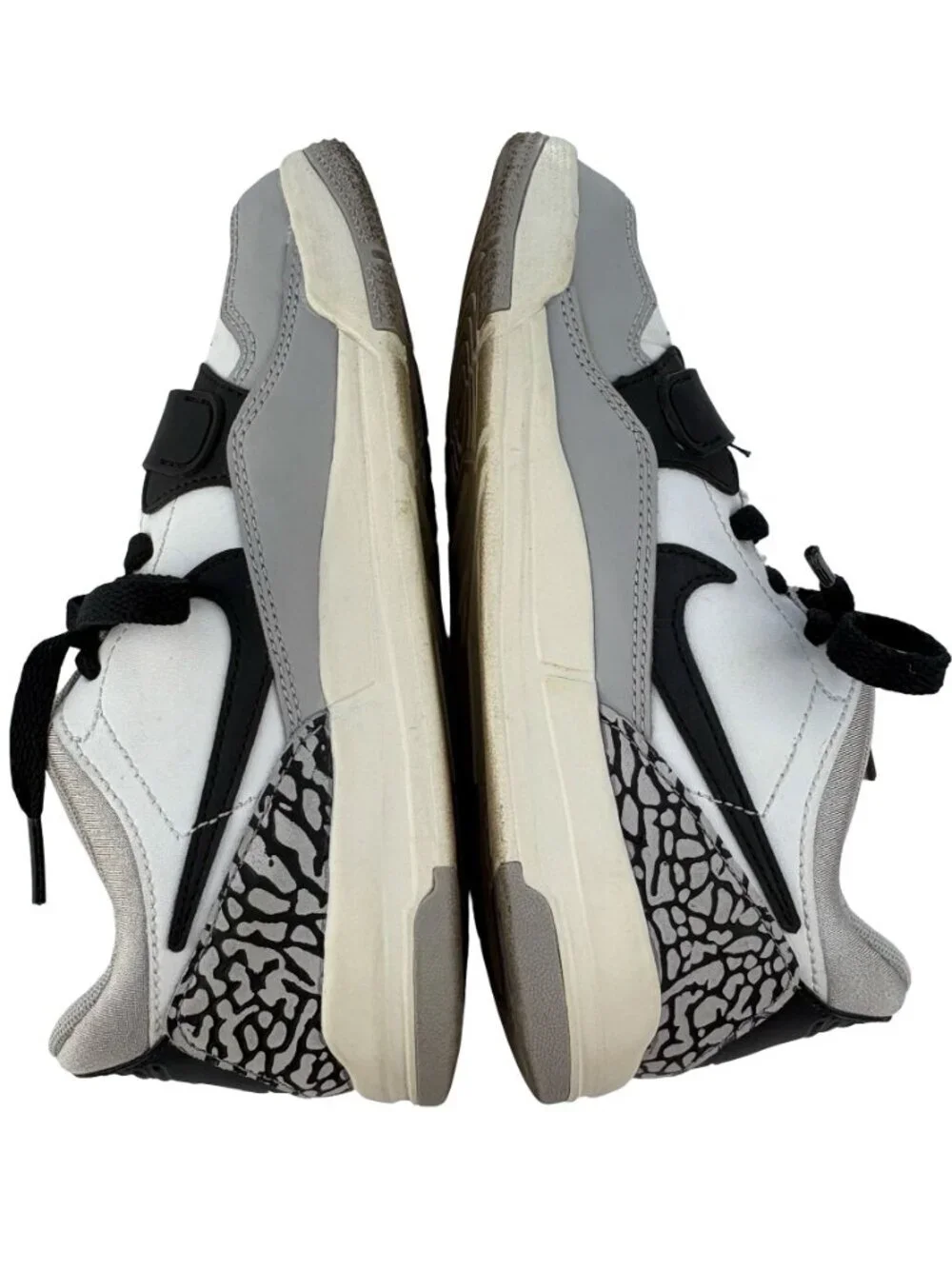 Nike Air Jordan Kids Legacy 312 Low White Tech Grey Sneakers Size 1Y